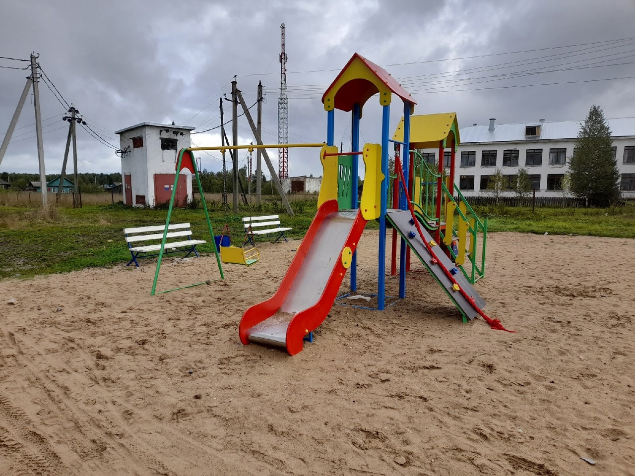Комфортная городская среда 1 этап 2022г. Детский городок.